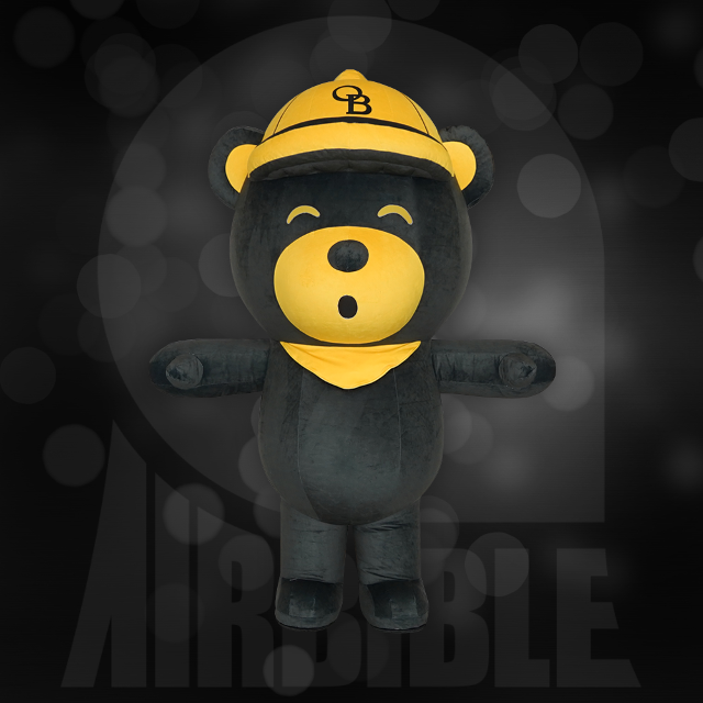 [공기인형탈] 오비맥주 곰 캐릭터